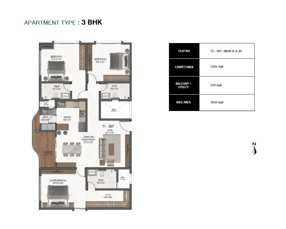 The Tangent — Typical Floor Plan Preview